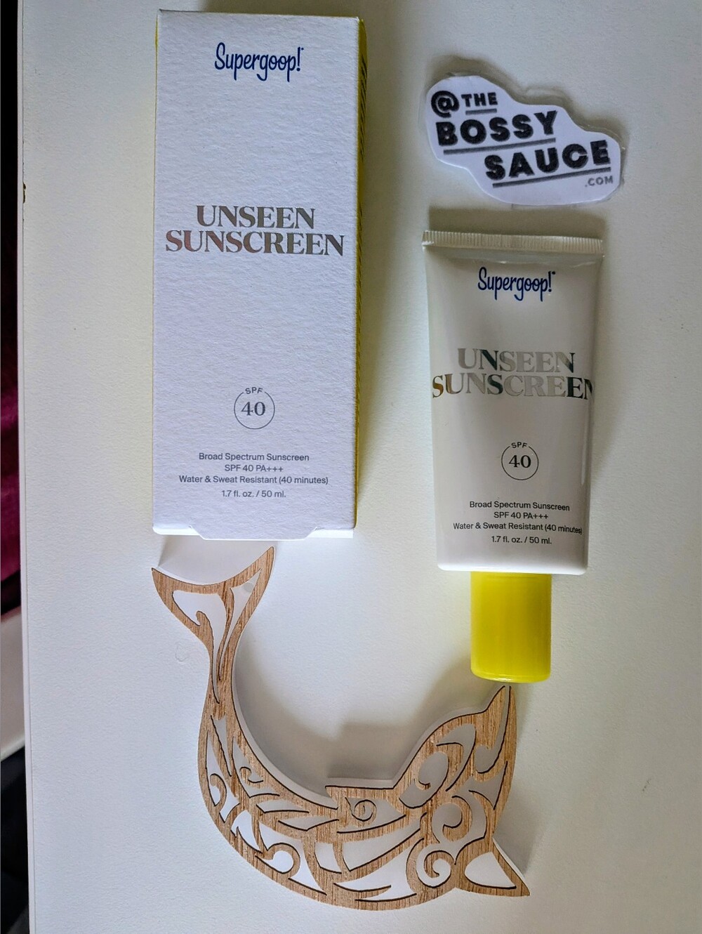 Supergoop Unseen Sunscreen SPF 40 NIB/Sealed (Expires 6/27) Discontinued Beloved